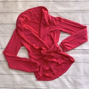 Lululemon Pink Wrap Jacket